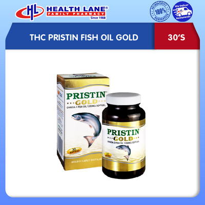 THC PRISTIN MINYAK IKAN GOLD 30'S
